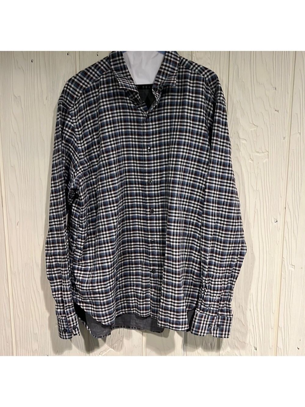 Culturata Men's Long Sleeve Cotton Shirt XXL